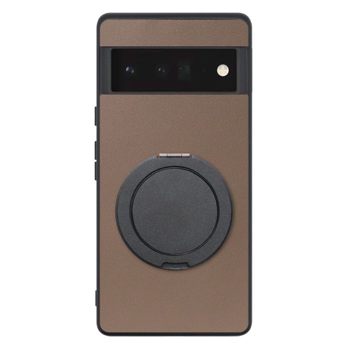 [ LOOF RING-SHELL (シンプル Ver.) ] Google Pixel 6 Pro Googlepixel6pro 6pro プロ ピクセル6pro スマホケース 背面 ケース カバー ハードケース スマホリング リング付き 本革 ストラップホール [ Google Pixel 6 Pro ]