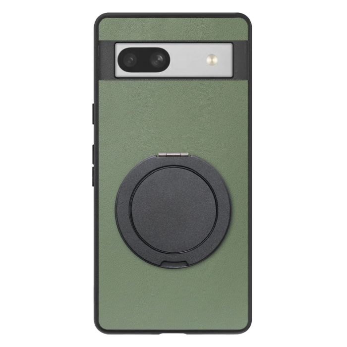 [ LOOF RING-SHELL (シンプル Ver.) ] Google Pixel 7a googlepixel7a pixel7a スマホケース 背面 ケース カバー ハードケース スマホリング リング付き 本革 ストラップホール [ Google Pixel 7a ]