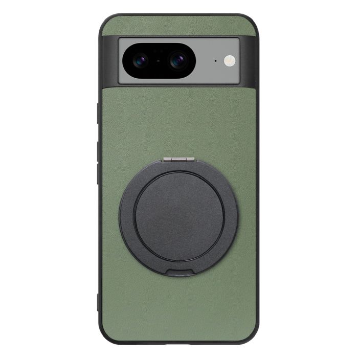 [ LOOF RING-SHELL (シンプル Ver.) ] Google pixel 8 googlepixel8 Pixel8 ピクセル8 スマホケース 背面 ケース カバー ハードケース スマホリング リング付き 本革 ストラップホール [ Google Pixel 8 ]