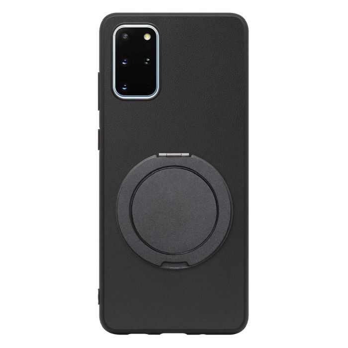 [ LOOF RING-SHELL (シンプル Ver.) ] Galaxy S20+ 5G SC-52A / SCG02 s20plus S20 plus s20プラス s20+5g s20plus5g スマホケース 背面 ケース カバー ハードケース スマホリング リング付き 本革 ストラップホール [ Galaxy S20+ 5G ]