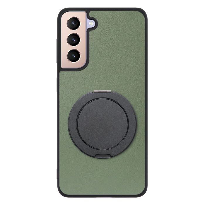 [ LOOF RING-SHELL (シンプル Ver.) ] Galaxy S21+ 5G SCG10 s21plus s21 plus s21plus5g s21+5g スマホケース 背面 ケース カバー ハードケース スマホリング リング付き 本革 ストラップホール [ Galaxy S21+ 5G ]