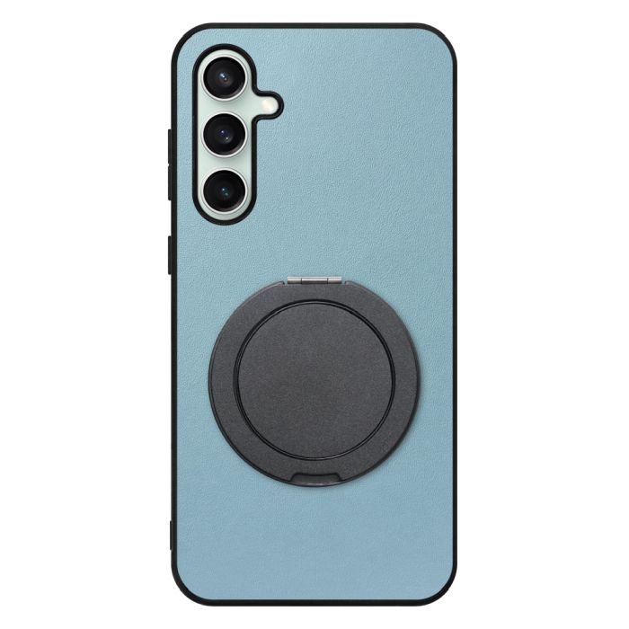 [ LOOF RING-SHELL (シンプル Ver.) ] Galaxy S23 FE s23fe スマホケース 背面 ケース カバー ハードケース スマホリング リング付き 本革 ストラップホール [ Galaxy S23 FE ]