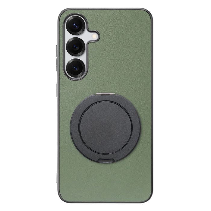 [ LOOF RING-SHELL (シンプル Ver.) ] Galaxy S25 SC-51F スマホケース 背面 ケース カバー ハードケース スマホリング リング付き 本革 ストラップホール [ Galaxy S25 ]