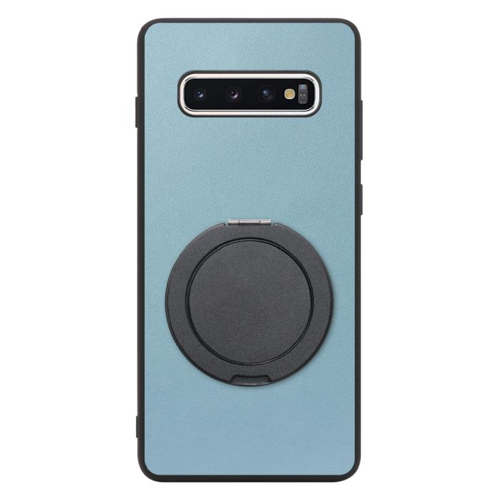 [ LOOF RING-SHELL (シンプル Ver.) ] Galaxy S10+ SC-04L / SCV42 s10plus s10 plus スマホケース 背面 ケース カバー ハードケース スマホリング リング付き 本革 ストラップホール [ Galaxy S10+ ]