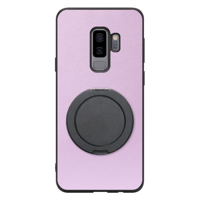 [ LOOF RING-SHELL (シンプル Ver.) ] Galaxy S9+ SC-03K / SCV39 s9plus s9 Plus スマホケース 背面 ケース カバー ハードケース スマホリング リング付き 本革 ストラップホール [ Galaxy S9+ ]
