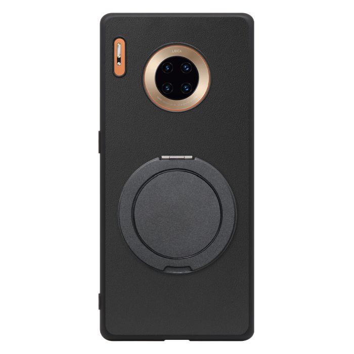 [ LOOF RING-SHELL (シンプル Ver.) ] HUAWEI Mate 30 Pro 5G mate30pro5g mate30 30pro プロ スマホケース 背面 ケース カバー ハードケース スマホリング リング付き 本革 ストラップホール [ HUAWEI Mate 30 Pro 5G ]