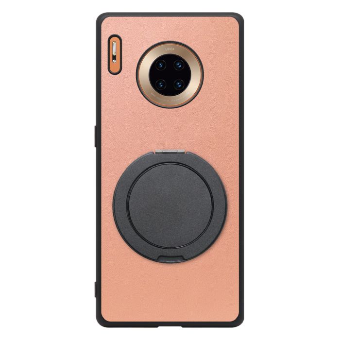 [ LOOF RING-SHELL (シンプル Ver.) ] HUAWEI Mate 30 Pro 5G mate30pro5g mate30 30pro プロ スマホケース 背面 ケース カバー ハードケース スマホリング リング付き 本革 ストラップホール [ HUAWEI Mate 30 Pro 5G ]