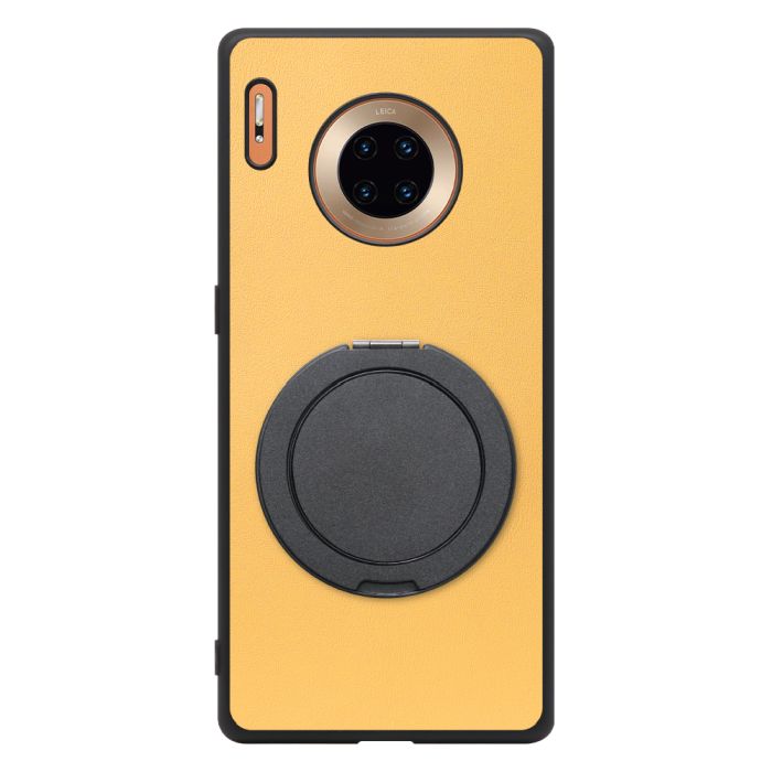 [ LOOF RING-SHELL (シンプル Ver.) ] HUAWEI Mate 30 Pro 5G mate30pro5g mate30 30pro プロ スマホケース 背面 ケース カバー ハードケース スマホリング リング付き 本革 ストラップホール [ HUAWEI Mate 30 Pro 5G ]