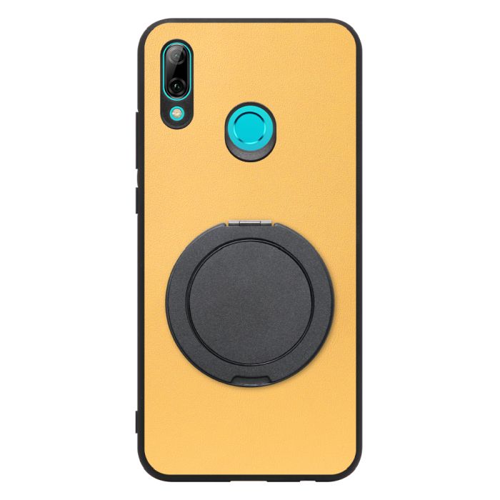 [ LOOF RING-SHELL (シンプル Ver.) ] HUAWEI nova lite 3 POT-LX2J novalite3 novalite 3 スマホケース 背面 ケース カバー ハードケース スマホリング リング付き 本革 ストラップホール [ HUAWEI nova lite 3 ]
