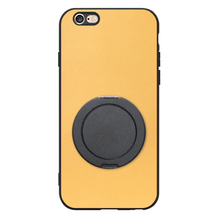 [ LOOF RING-SHELL (シンプル Ver.) ] iPhone 6 / 6s iphone6 iphone6s スマホケース 背面 ケース カバー ハードケース スマホリング リング付き 本革 ストラップホール [ iPhone 6 / 6s ]