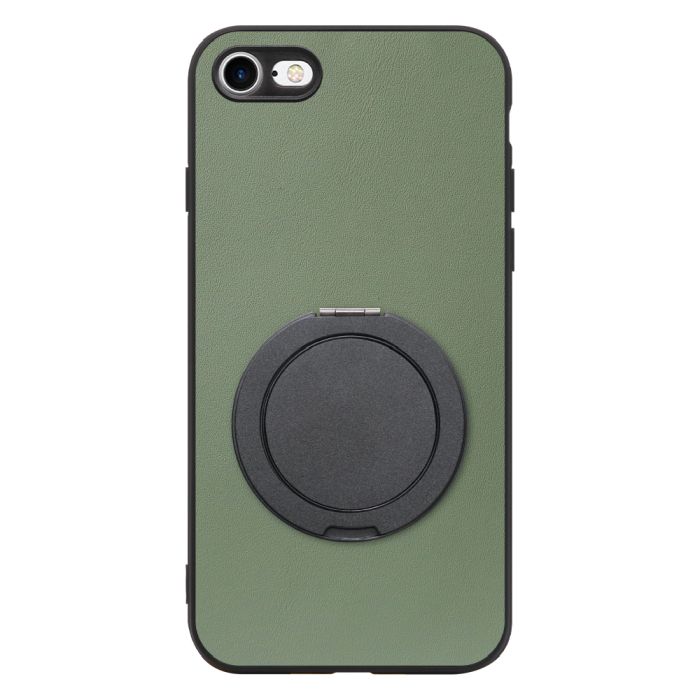 [ LOOF RING-SHELL (シンプル Ver.) ] iPhone 7 / 8 / SE (第2/3世代) iphone7 iphone8 iphonese se2 se3 スマホケース 背面 ケース カバー ハードケース スマホリング リング付き 本革 ストラップホール [ iPhone 7 / 8 / SE (第2/3世代) ]