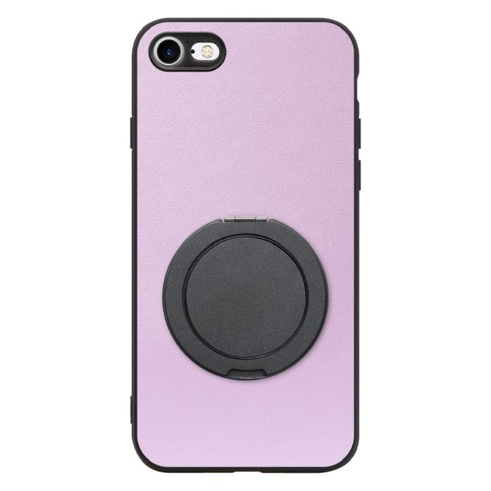 [ LOOF RING-SHELL (シンプル Ver.) ] iPhone 7 / 8 / SE (第2/3世代) iphone7 iphone8 iphonese se2 se3 スマホケース 背面 ケース カバー ハードケース スマホリング リング付き 本革 ストラップホール [ iPhone 7 / 8 / SE (第2/3世代) ]