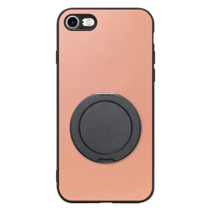 [ LOOF RING-SHELL (シンプル Ver.) ] iPhone 7 / 8 / SE (第2/3世代) iphone7 iphone8 iphonese se2 se3 スマホケース 背面 ケース カバー ハードケース スマホリング リング付き 本革 ストラップホール [ iPhone 7 / 8 / SE (第2/3世代) ]