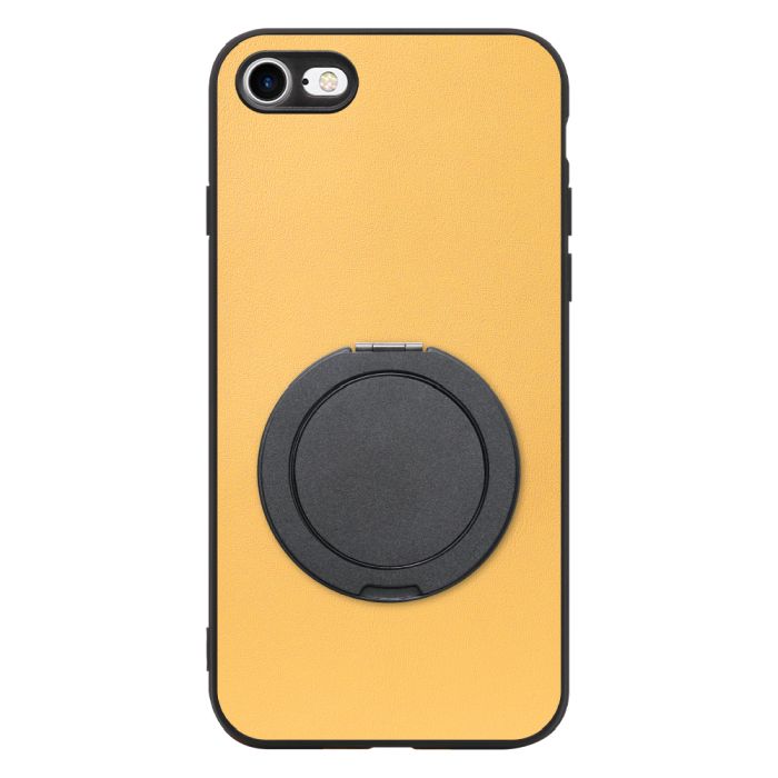 [ LOOF RING-SHELL (シンプル Ver.) ] iPhone 7 / 8 / SE (第2/3世代) iphone7 iphone8 iphonese se2 se3 スマホケース 背面 ケース カバー ハードケース スマホリング リング付き 本革 ストラップホール [ iPhone 7 / 8 / SE (第2/3世代) ]