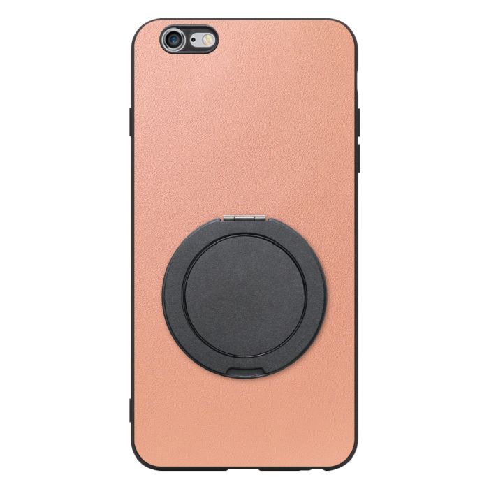 [ LOOF RING-SHELL (シンプル Ver.) ] iPhone 6 Plus / 6s Plus iphone6plus iphone6splus 6plus 6splus スマホケース 背面 ケース カバー ハードケース スマホリング リング付き 本革 ストラップホール [ iPhone 6 Plus / 6s Plus ]