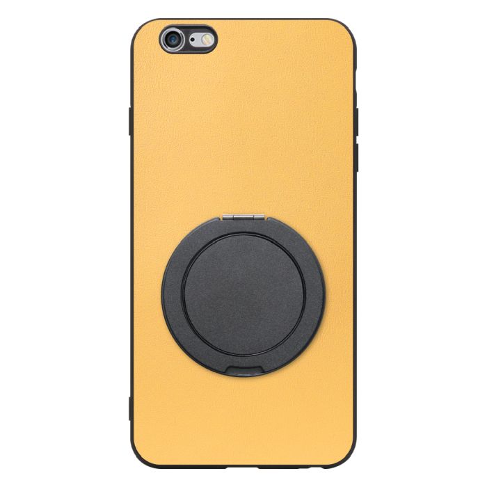 [ LOOF RING-SHELL (シンプル Ver.) ] iPhone 6 Plus / 6s Plus iphone6plus iphone6splus 6plus 6splus スマホケース 背面 ケース カバー ハードケース スマホリング リング付き 本革 ストラップホール [ iPhone 6 Plus / 6s Plus ]