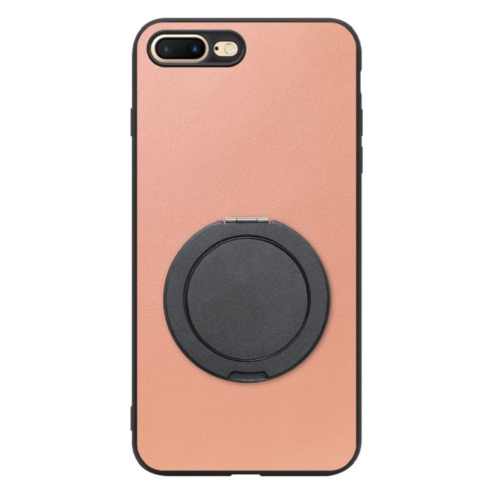 [ LOOF RING-SHELL (シンプル Ver.) ] iPhone 7 Plus / 8 Plus iphone7plus iphone8plus 7plus 8plus スマホケース 背面 ケース カバー ハードケース スマホリング リング付き 本革 ストラップホール [ iPhone 7 Plus / 8 Plus ]