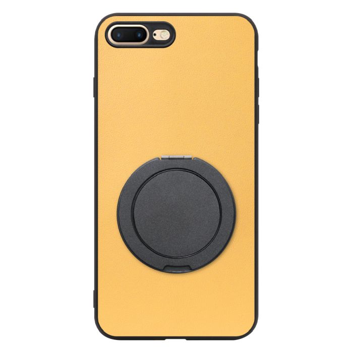 [ LOOF RING-SHELL (シンプル Ver.) ] iPhone 7 Plus / 8 Plus iphone7plus iphone8plus 7plus 8plus スマホケース 背面 ケース カバー ハードケース スマホリング リング付き 本革 ストラップホール [ iPhone 7 Plus / 8 Plus ]