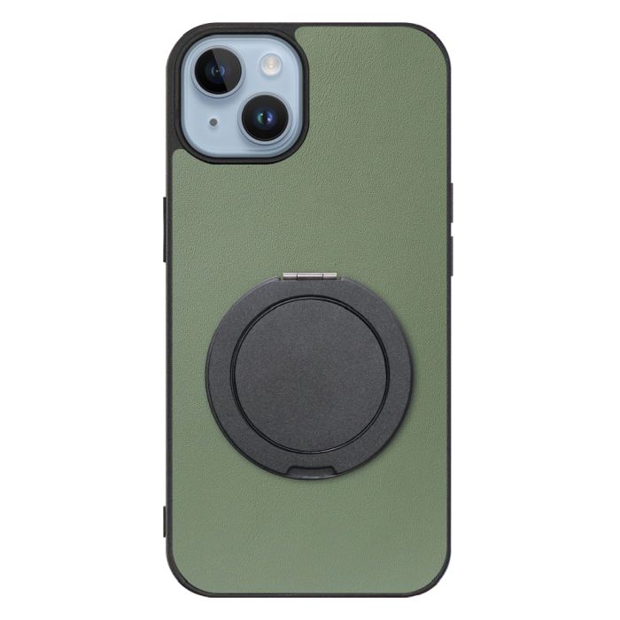 [ LOOF RING-SHELL (シンプル Ver.) ] iPhone 14 iphone14 スマホケース 背面 ケース カバー ハードケース スマホリング リング付き 本革 ストラップホール [ iPhone 14 ]