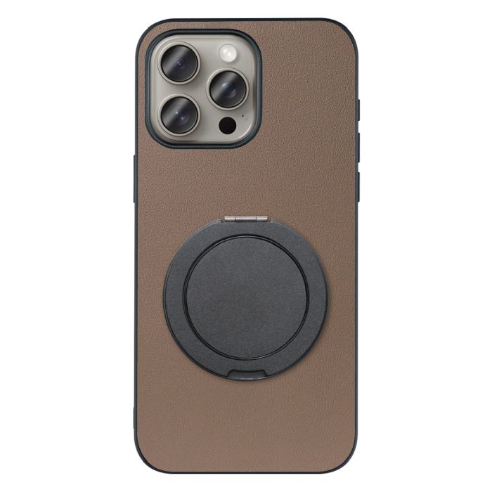 [ LOOF RING-SHELL (シンプル Ver.) ] iPhone 15 Pro Max iPhone15 Pro Max アイフォン15 プロ マックス iPhone 15 15ProMax アイフォン 15 スマホケース 背面 ケース カバー ハードケース スマホリング リング付き 本革 ストラップホール [ iPhone 15 Pro Max ]