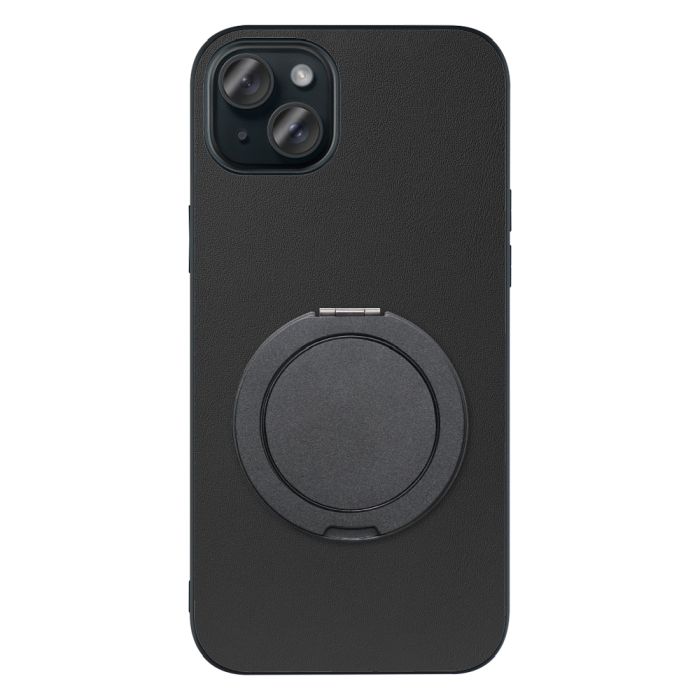 [ LOOF RING-SHELL (シンプル Ver.) ] iPhone 15 Plus iPhone15 Plus アイフォン15 プラス iPhone 15 Plus 15Plus アイフォン 15 スマホケース 背面 ケース カバー ハードケース スマホリング リング付き 本革 ストラップホール [ iPhone 15 Plus ]