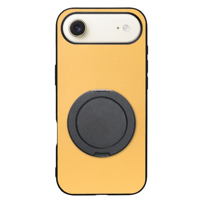 [ LOOF RING-SHELL (シンプル Ver.) ] iPhone Air iPhone Air アイフォン エア iPhoneAir スマホケース 背面 ケース カバー ハードケース スマホリング リング付き 本革 ストラップホール [ iPhone Air 用 ]