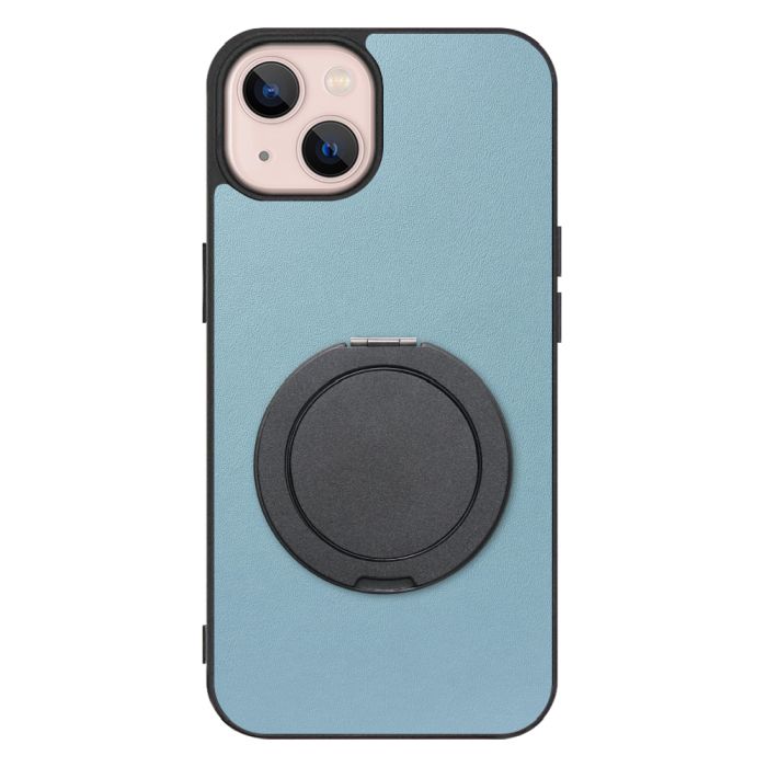 [ LOOF RING-SHELL (シンプル Ver.) ] iPhone 13 iphone13 スマホケース 背面 ケース カバー ハードケース スマホリング リング付き 本革 ストラップホール [ iPhone 13 ]