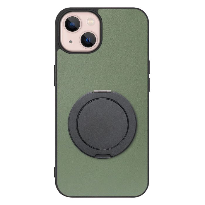 [ LOOF RING-SHELL (シンプル Ver.) ] iPhone 13 iphone13 スマホケース 背面 ケース カバー ハードケース スマホリング リング付き 本革 ストラップホール [ iPhone 13 ]