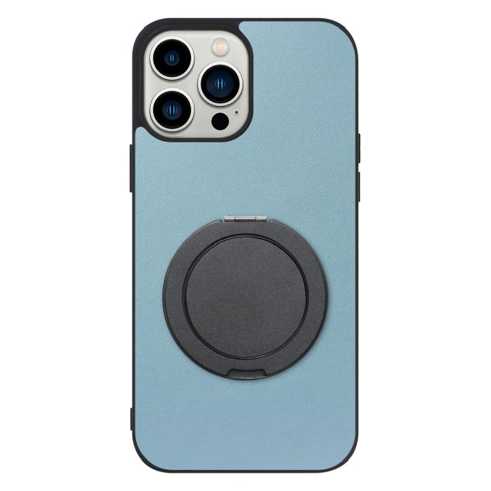 [ LOOF RING-SHELL (シンプル Ver.) ] iPhone 13 Pro Max iphone13promax 13promax promax プロマックス スマホケース 背面 ケース カバー ハードケース スマホリング リング付き 本革 ストラップホール [ iPhone 13 Pro Max ]