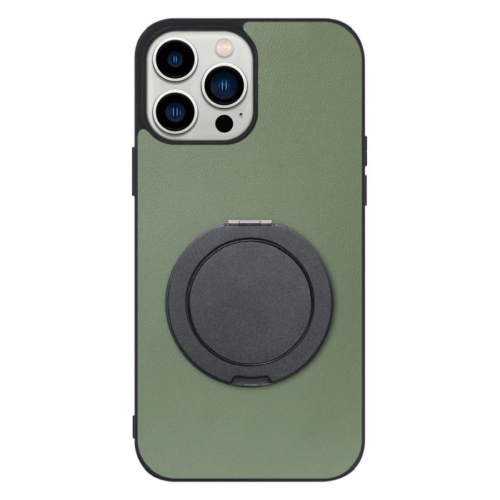 [ LOOF RING-SHELL (シンプル Ver.) ] iPhone 13 Pro Max iphone13promax 13promax promax プロマックス スマホケース 背面 ケース カバー ハードケース スマホリング リング付き 本革 ストラップホール [ iPhone 13 Pro Max ]