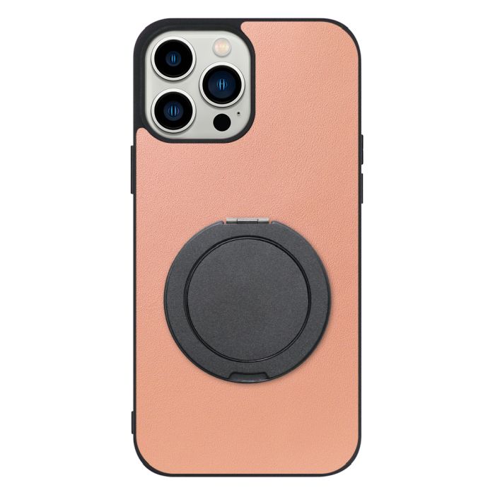 [ LOOF RING-SHELL (シンプル Ver.) ] iPhone 13 Pro Max iphone13promax 13promax promax プロマックス スマホケース 背面 ケース カバー ハードケース スマホリング リング付き 本革 ストラップホール [ iPhone 13 Pro Max ]