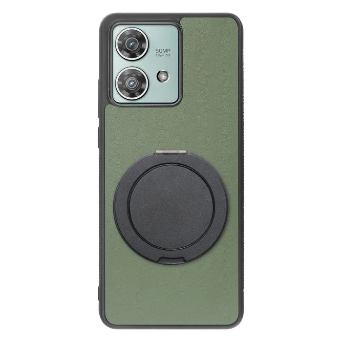 [ LOOF RING-SHELL (シンプル Ver.) ] motorola edge 40 neo motorola edge40neo スマホケース 背面 ケース カバー ハードケース スマホリング リング付き 本革 ストラップホール [ motorola edge 40 neo ]