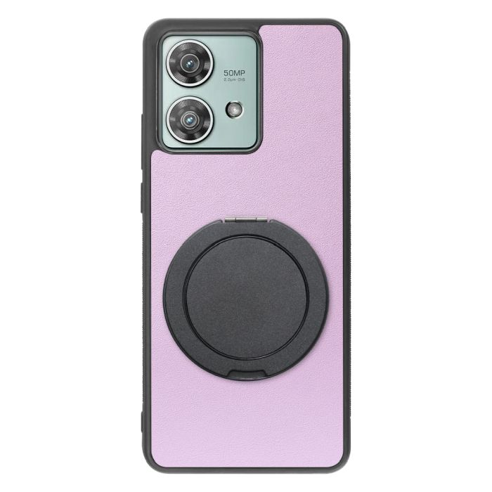 [ LOOF RING-SHELL (シンプル Ver.) ] motorola edge 40 neo motorola edge40neo スマホケース 背面 ケース カバー ハードケース スマホリング リング付き 本革 ストラップホール [ motorola edge 40 neo ]