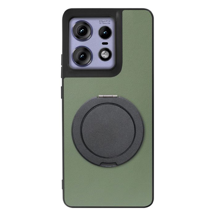 [ LOOF RING-SHELL (シンプル Ver.) ] motorola edge 50 pro / 50s pro  スマホケース 背面 ケース カバー ハードケース スマホリング リング付き 本革 ストラップホール [ motorola edge 50 pro / 50s pro ]