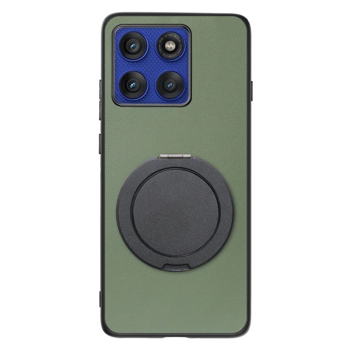 [ LOOF RING-SHELL (シンプル Ver.) ] motorola edge 60 pro / 60s pro  スマホケース 背面 ケース カバー ハードケース スマホリング リング付き 本革 ストラップホール [ motorola edge 60 pro / 60s pro ]