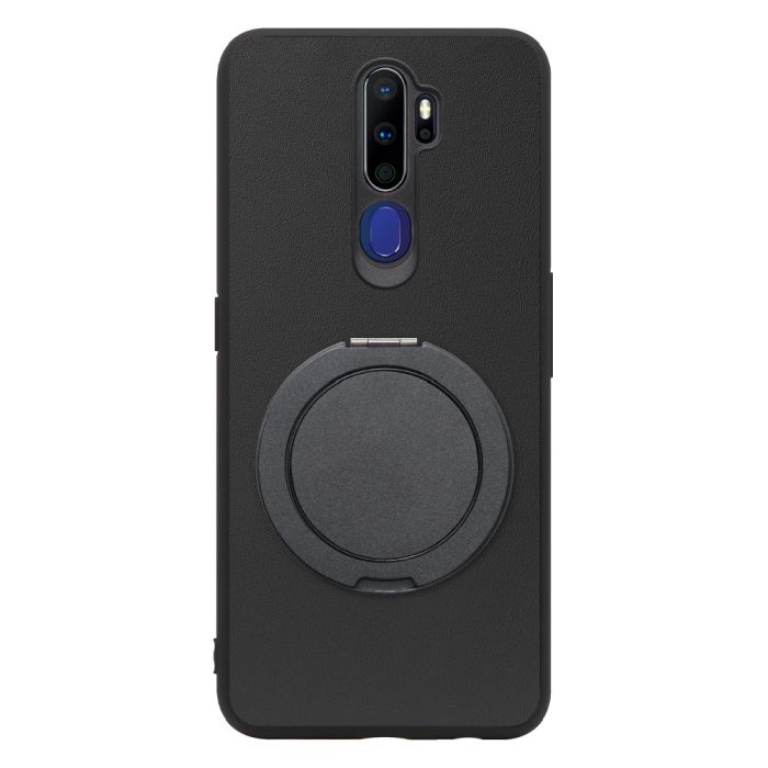 [ LOOF RING-SHELL (シンプル Ver.) ] OPPO A5 2020 a52020 oppoa5 スマホケース 背面 ケース カバー ハードケース スマホリング リング付き 本革 ストラップホール [ OPPO A5 2020 ]