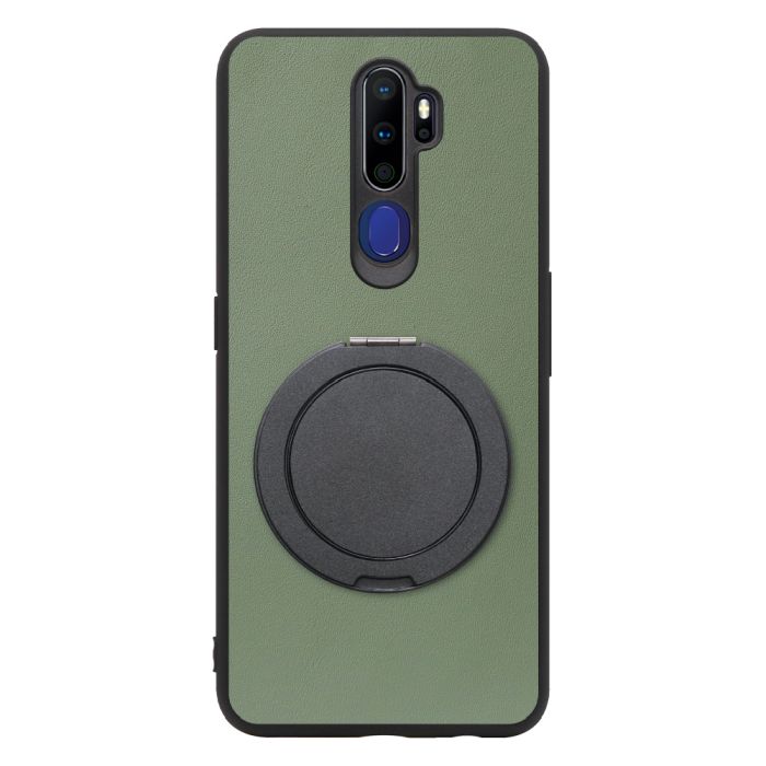 [ LOOF RING-SHELL (シンプル Ver.) ] OPPO A5 2020 a52020 oppoa5 スマホケース 背面 ケース カバー ハードケース スマホリング リング付き 本革 ストラップホール [ OPPO A5 2020 ]