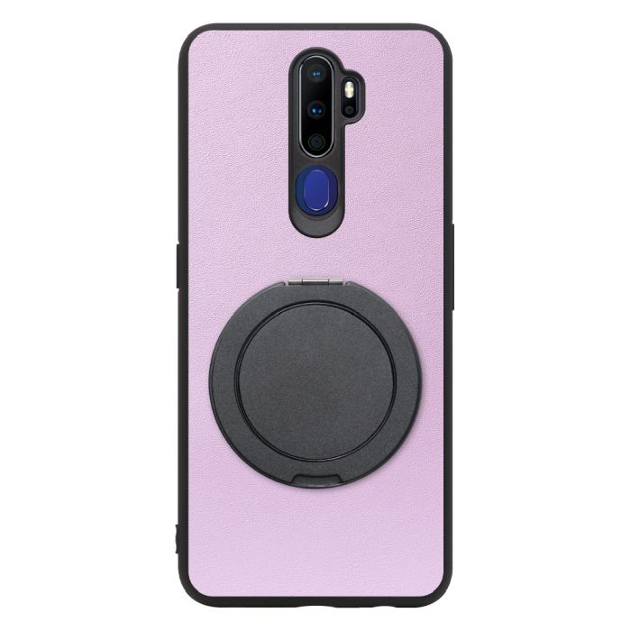 [ LOOF RING-SHELL (シンプル Ver.) ] OPPO A5 2020 a52020 oppoa5 スマホケース 背面 ケース カバー ハードケース スマホリング リング付き 本革 ストラップホール [ OPPO A5 2020 ]