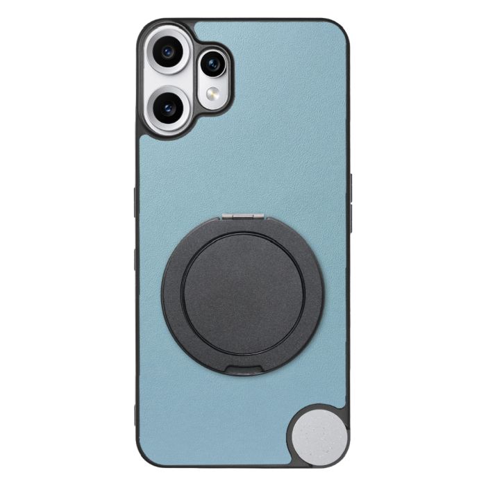 [ LOOF RING-SHELL (シンプル Ver.) ] CMF Phone 2 Pro Nothing  スマホケース 背面 ケース カバー ハードケース スマホリング リング付き 本革 ストラップホール [ CMF Phone 2 Pro ]