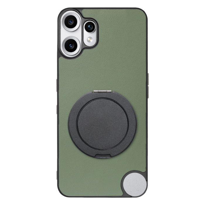 [ LOOF RING-SHELL (シンプル Ver.) ] CMF Phone 2 Pro Nothing  スマホケース 背面 ケース カバー ハードケース スマホリング リング付き 本革 ストラップホール [ CMF Phone 2 Pro ]