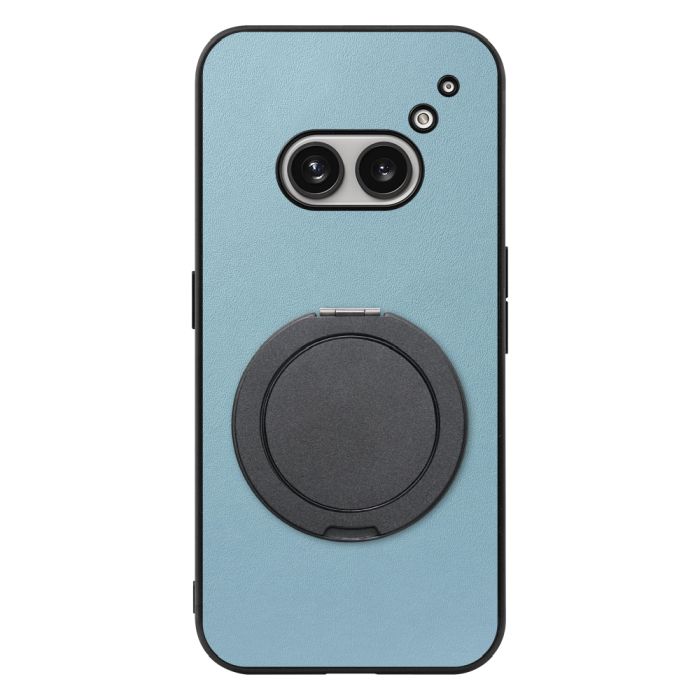 [ LOOF RING-SHELL (シンプル Ver.) ] Nothing Phone (2a)  スマホケース 背面 ケース カバー ハードケース スマホリング リング付き 本革 ストラップホール [ Nothing Phone (2a) ]