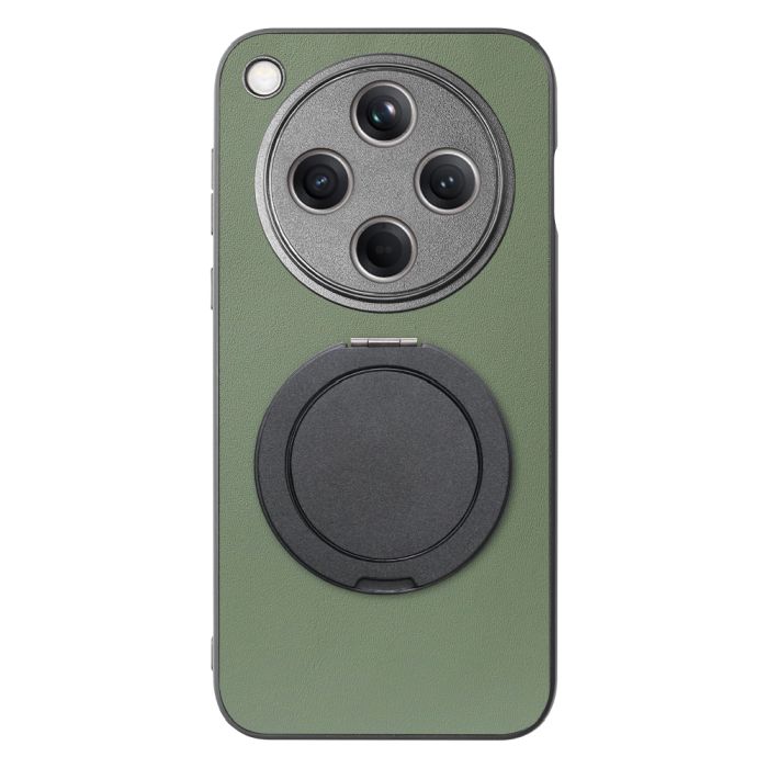 [ LOOF RING-SHELL (シンプル Ver.) ] OPPO Find X8 CPH2651 スマホケース 背面 ケース カバー ハードケース スマホリング リング付き 本革 ストラップホール [ OPPO Find X8 ]