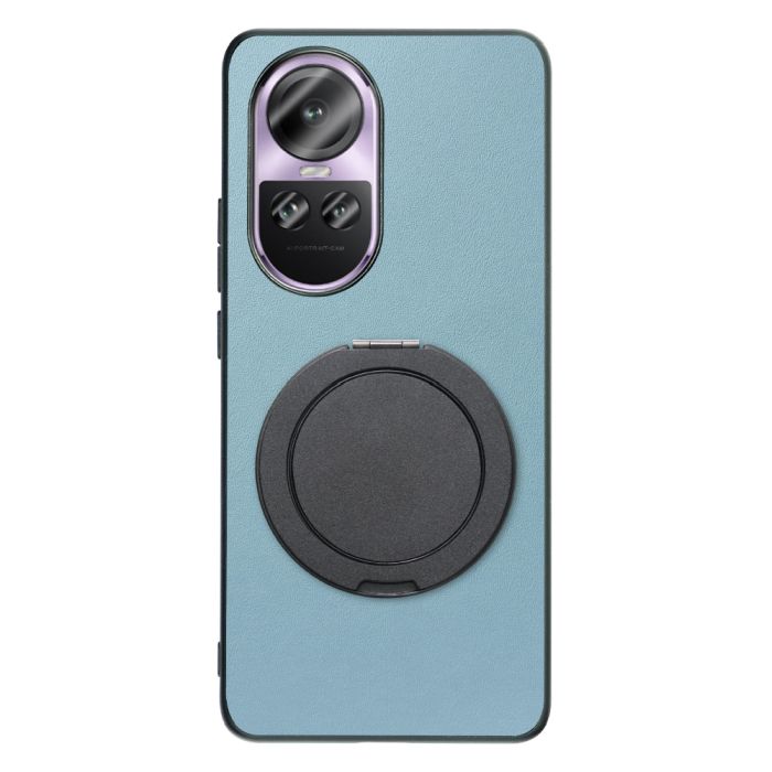 [ LOOF RING-SHELL (シンプル Ver.) ] OPPO Reno10 Pro 5G Reno10 Pro 10Pro スマホケース 背面 ケース カバー ハードケース スマホリング リング付き 本革 ストラップホール [ OPPO Reno10 Pro 5G ]