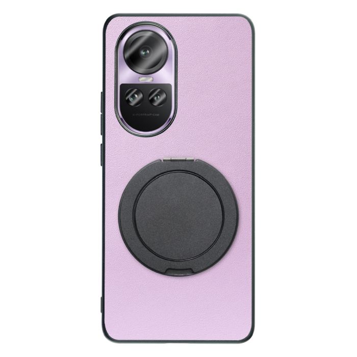 [ LOOF RING-SHELL (シンプル Ver.) ] OPPO Reno10 Pro 5G Reno10 Pro 10Pro スマホケース 背面 ケース カバー ハードケース スマホリング リング付き 本革 ストラップホール [ OPPO Reno10 Pro 5G ]