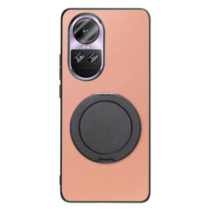 [ LOOF RING-SHELL (シンプル Ver.) ] OPPO Reno10 Pro 5G Reno10 Pro 10Pro スマホケース 背面 ケース カバー ハードケース スマホリング リング付き 本革 ストラップホール [ OPPO Reno10 Pro 5G ]