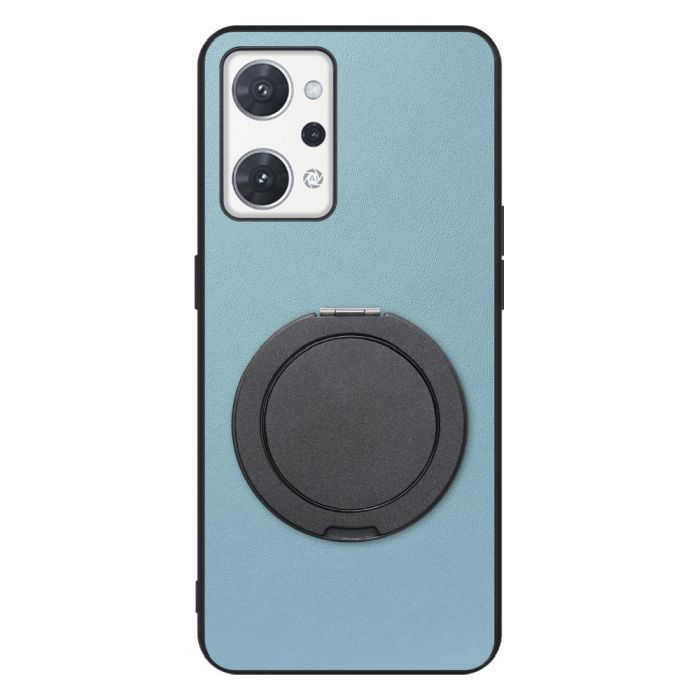 [ LOOF RING-SHELL (シンプル Ver.) ] OPPO Reno7 A / Reno9 A OPG04 / CPH2523 reno7a reno 7a reno9a reno 9a スマホケース 背面 ケース カバー ハードケース スマホリング リング付き 本革 ストラップホール [ OPPO Reno7 A / Reno9 A ]