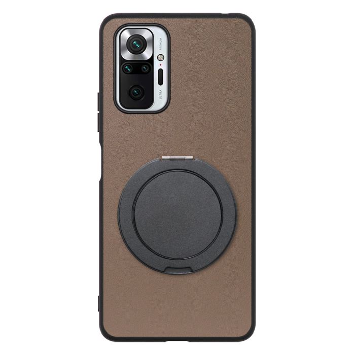 [ LOOF RING-SHELL (シンプル Ver.) ] Xiaomi Redmi Note 10 Pro redminote10pro note10pro redminote 10pro スマホケース 背面 ケース カバー ハードケース スマホリング リング付き 本革 ストラップホール [ Redmi Note 10 Pro ]