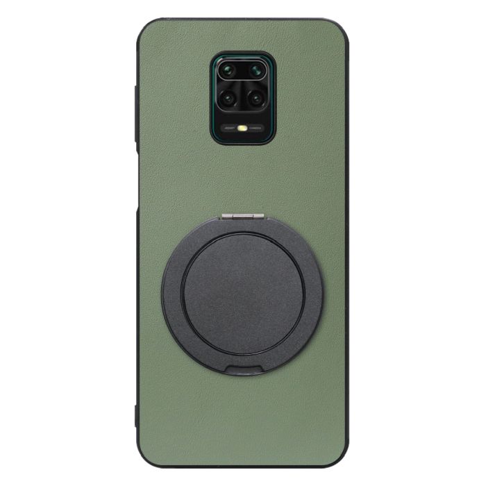 [ LOOF RING-SHELL (シンプル Ver.) ] Xiaomi Redmi Note 9S redminote9s note9S redminote スマホケース 背面 ケース カバー ハードケース スマホリング リング付き 本革 ストラップホール [ Redmi Note 9S ]