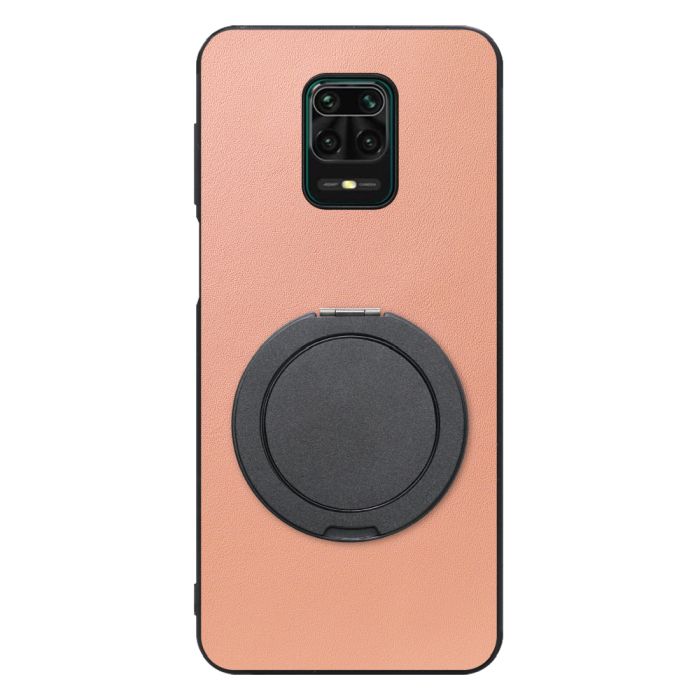 [ LOOF RING-SHELL (シンプル Ver.) ] Xiaomi Redmi Note 9S redminote9s note9S redminote スマホケース 背面 ケース カバー ハードケース スマホリング リング付き 本革 ストラップホール [ Redmi Note 9S ]
