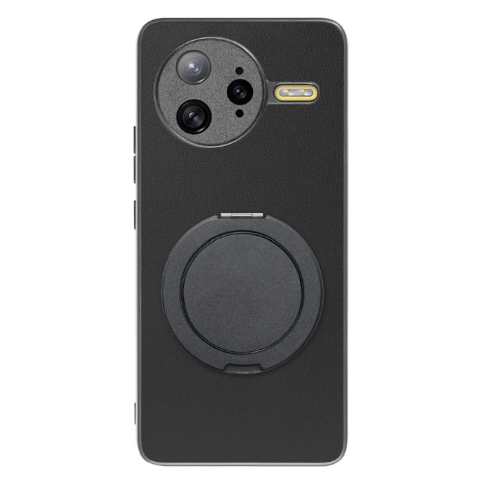 [ LOOF RING-SHELL (シンプル Ver.) ] POCO F7 Ultra Xiaomi シャオミ スマホケース 背面 ケース カバー ハードケース スマホリング リング付き 本革 ストラップホール [ POCO F7 Ultra ]